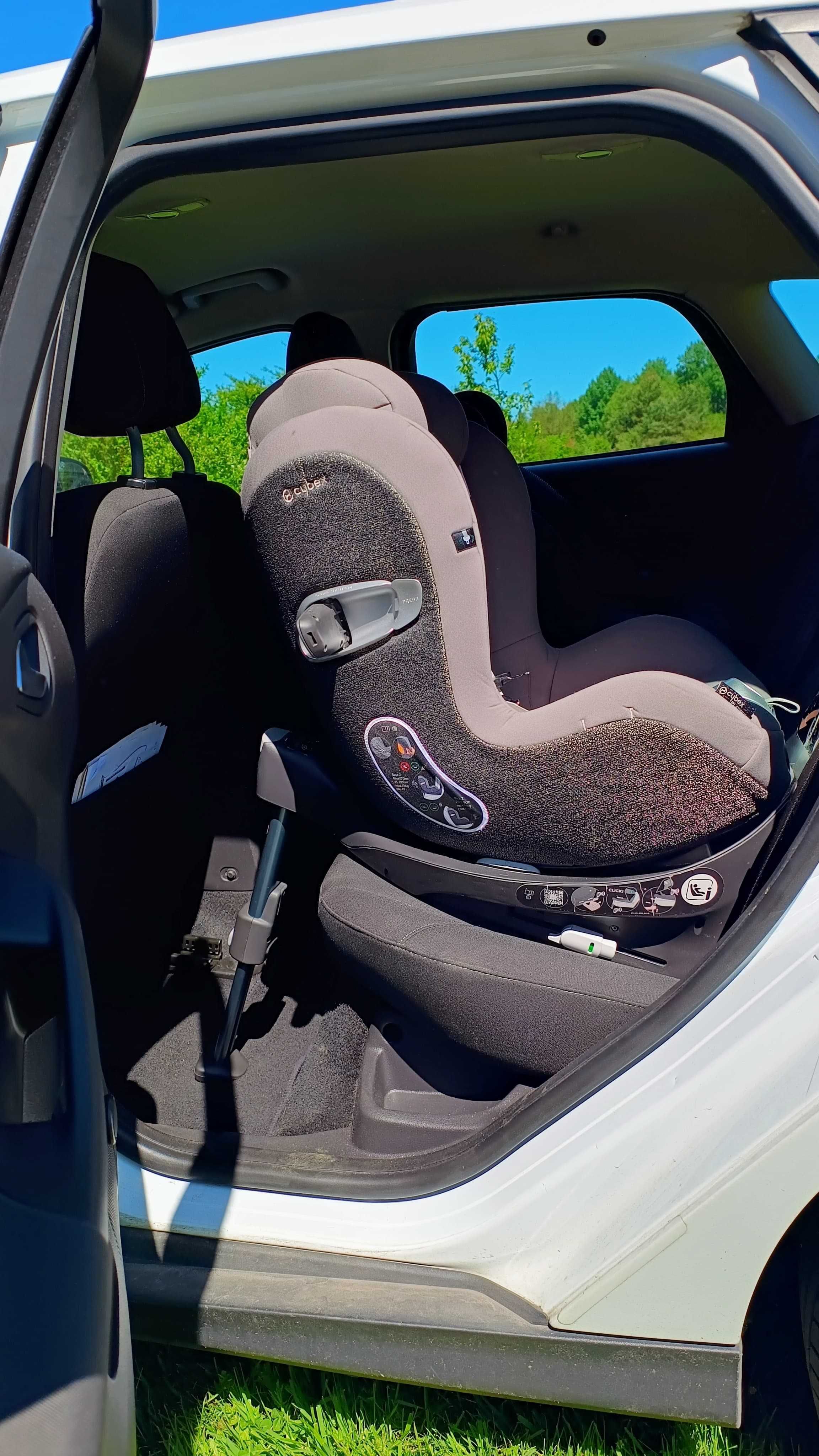 Komplet: Cybex CLOUD Z i-size + SIRONA Z i-size + baza obrotowa 360
