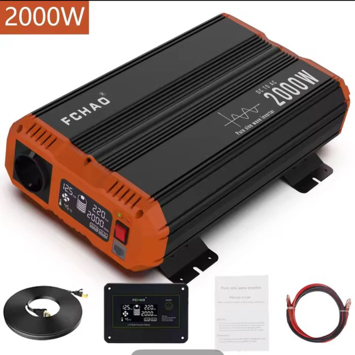 Інвертор fchao 2000w 12v синус чистий