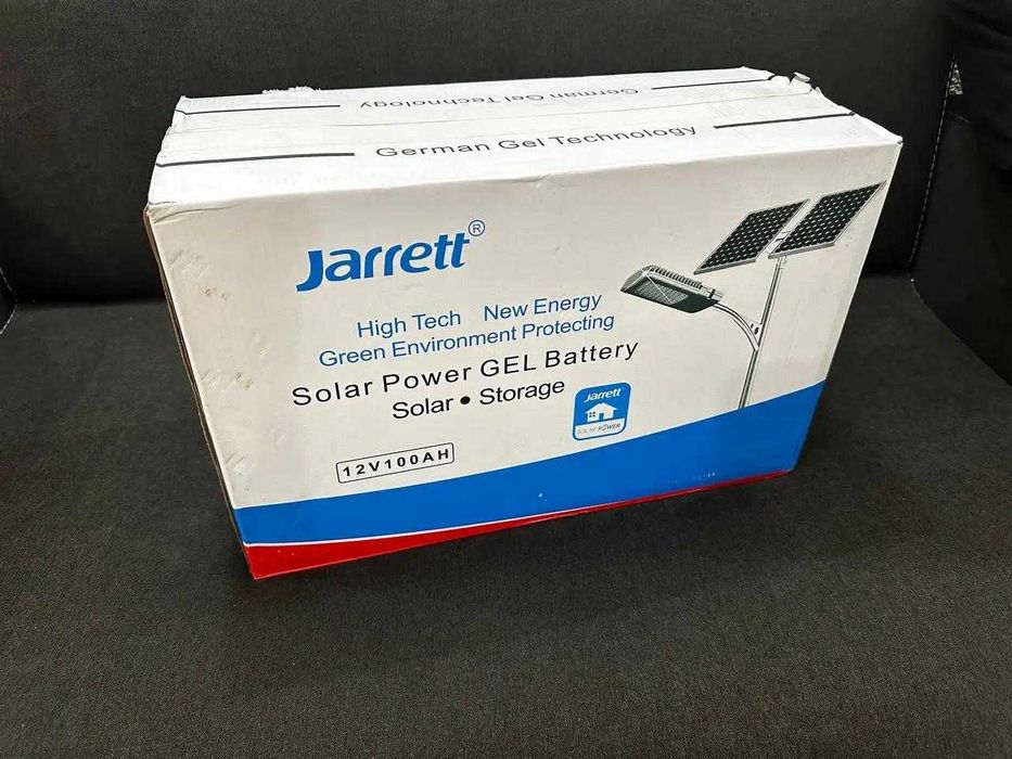 Гелевий аккумулятор для інвертора Jarret 12V 120/150/250 Ah для котла