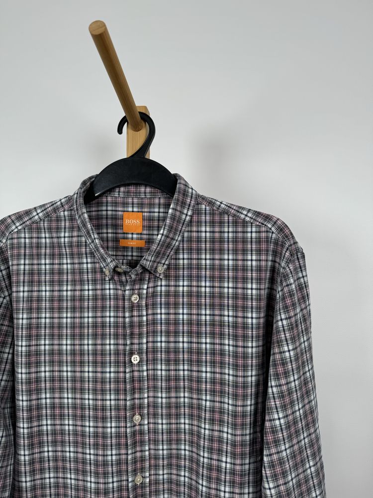 Hugo Boss koszula w kratkę XL