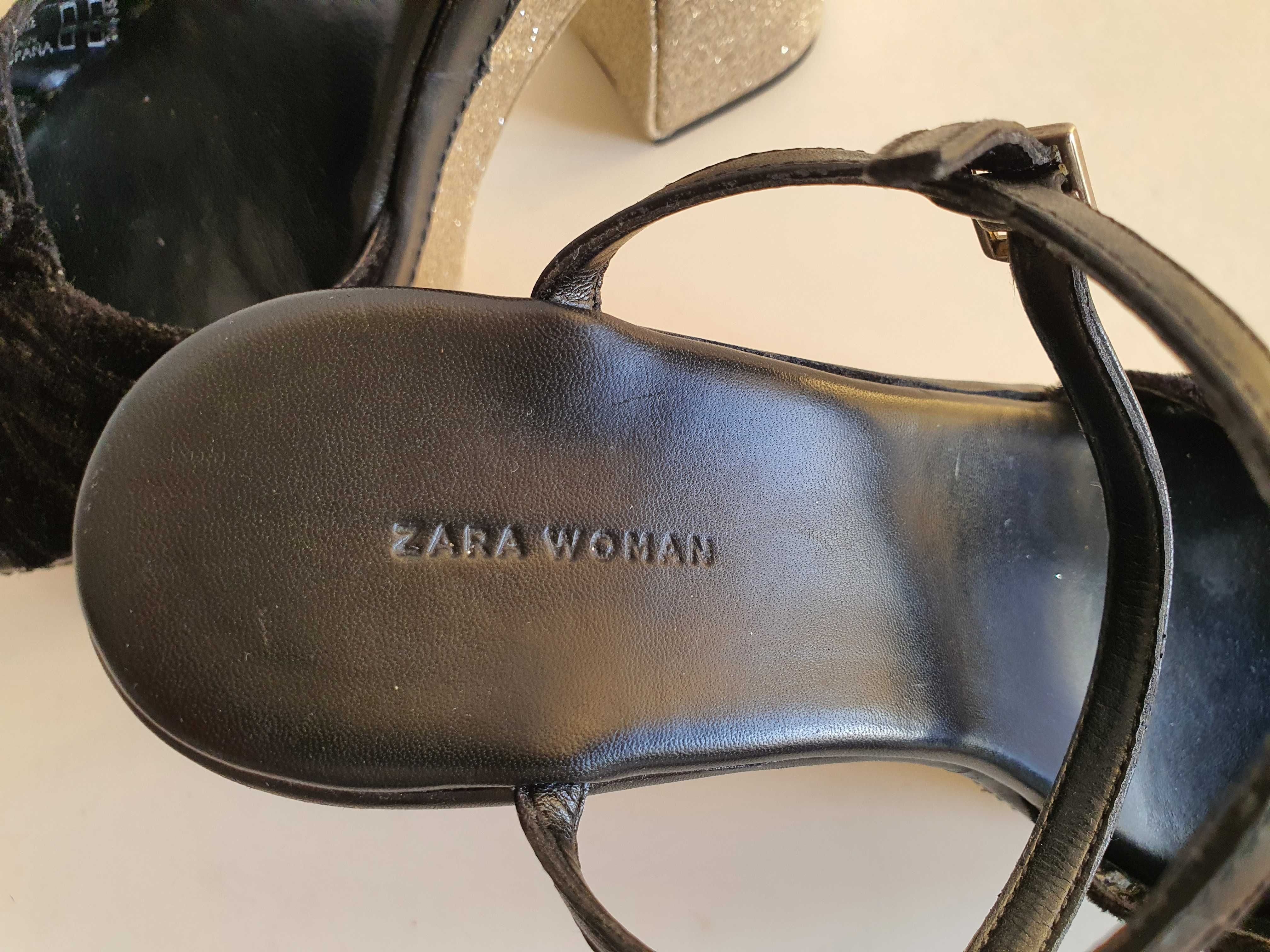 Sapatos Sandálias Zara N.º 37 Novas