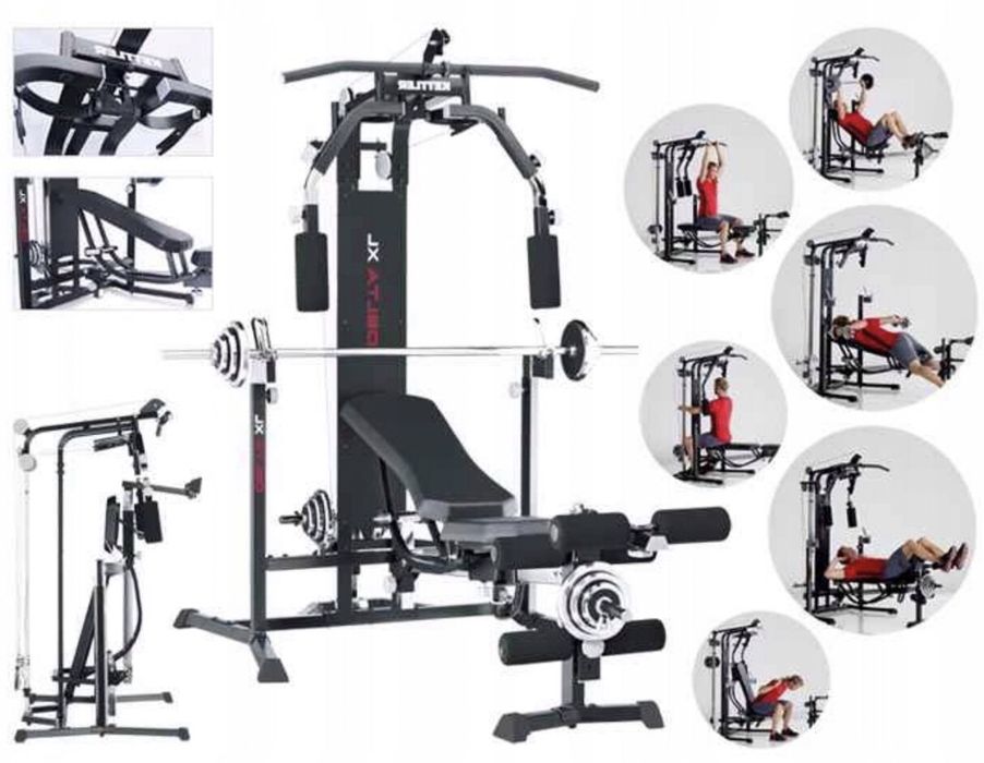 Ławka treningowa z pulpitem KETTLER DELTA XL wraz z wyposażeniem