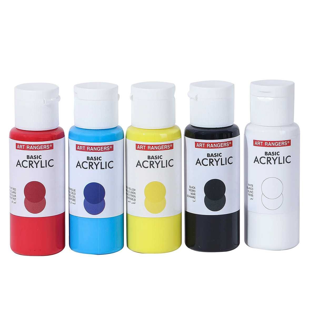 Набір акрилових фарб Art Ranger Acryliс Basic 12 кольорів по 60 ml
