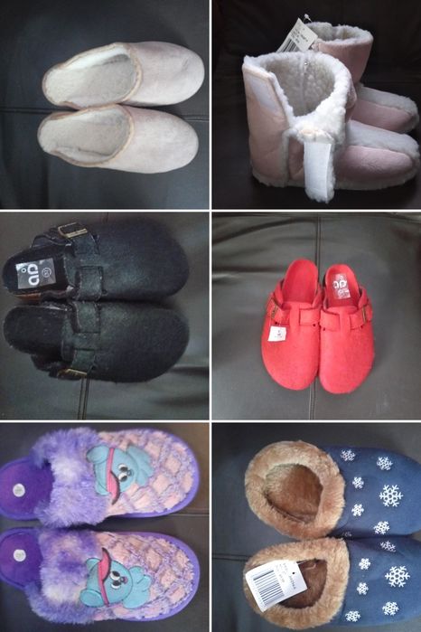 Слипперы войлочные, тапочки, угги, меховые сапожки