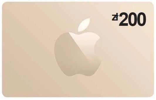 Karta upominkowa Apple Store 200 zł