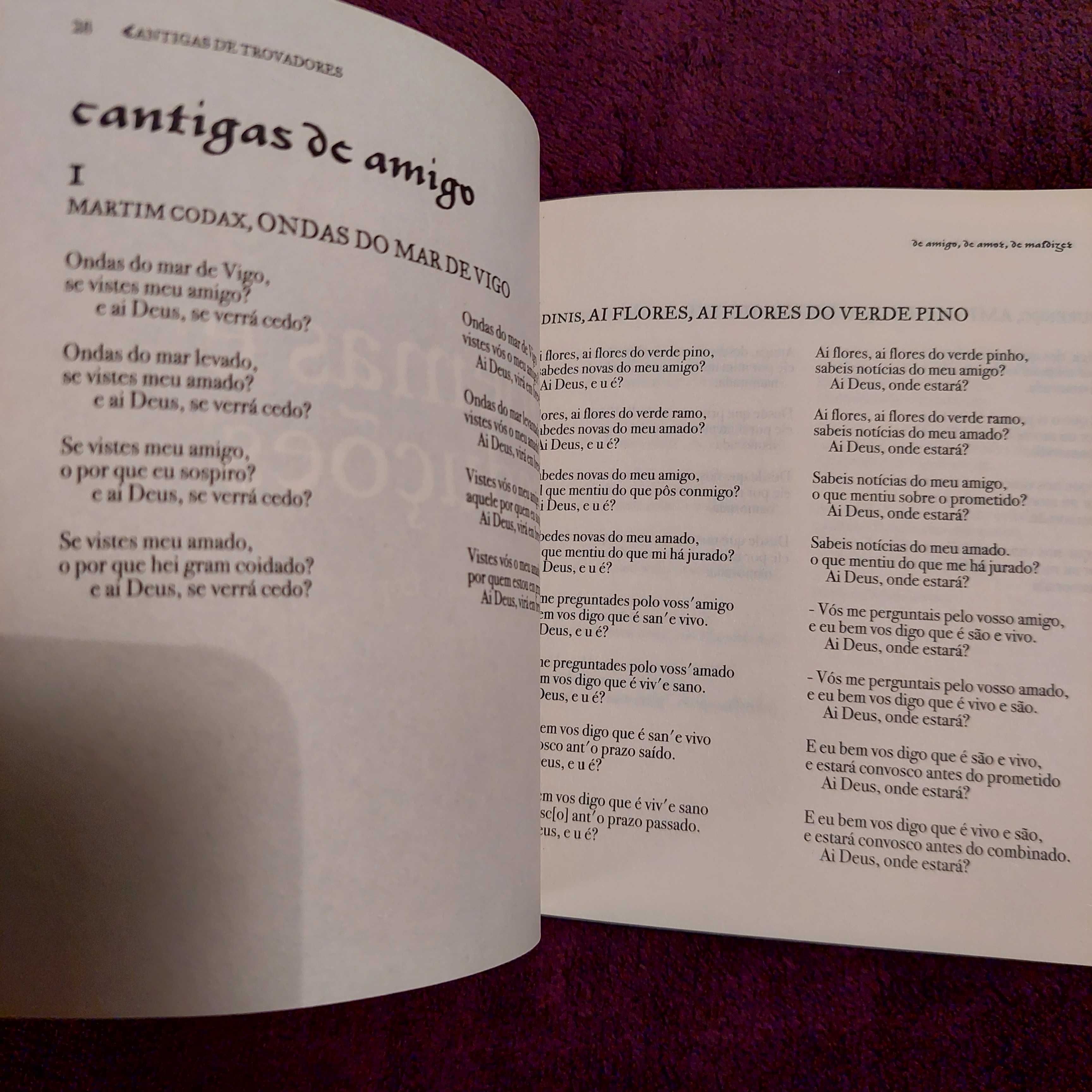 Cantigas de trovadores cd e livro