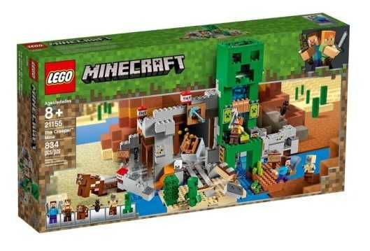 Nowe klocki Lego Minecraft Kopalnia Creeperów 21155