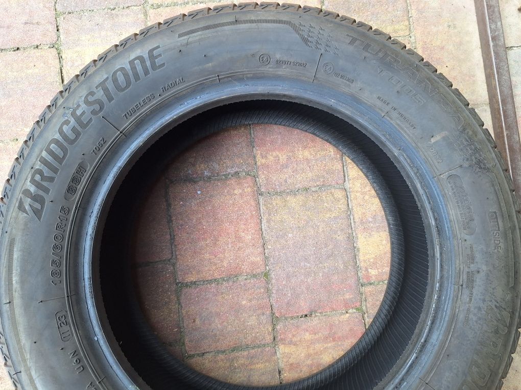 4 jak nowe opony letnie 185/60/15 Bridgestone 2023 rok