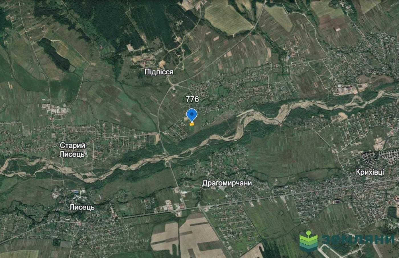 Продаж ділянки в селі Підлісся під будівництво 10.99 сот