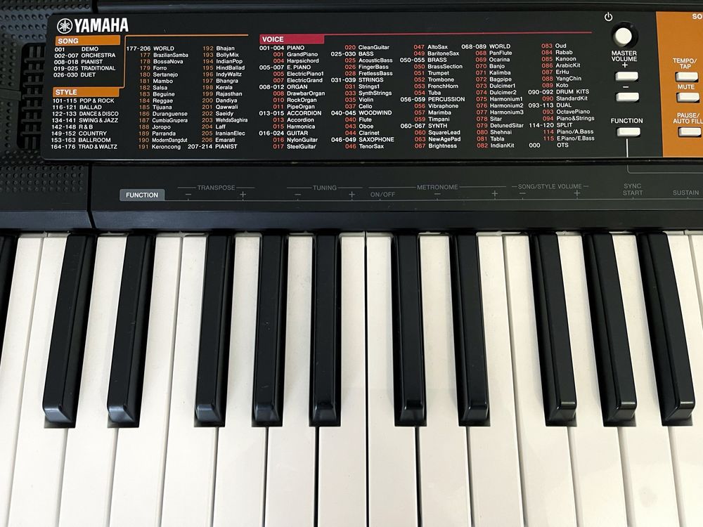 Синтезатор Yamaha F-51! Крута модель! клавіші.