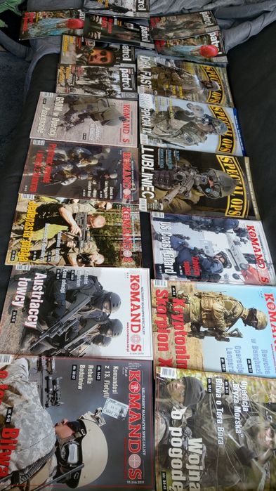 Magazyn Komandos Special OPS Patrol militarny akcji Polska Zbrojna