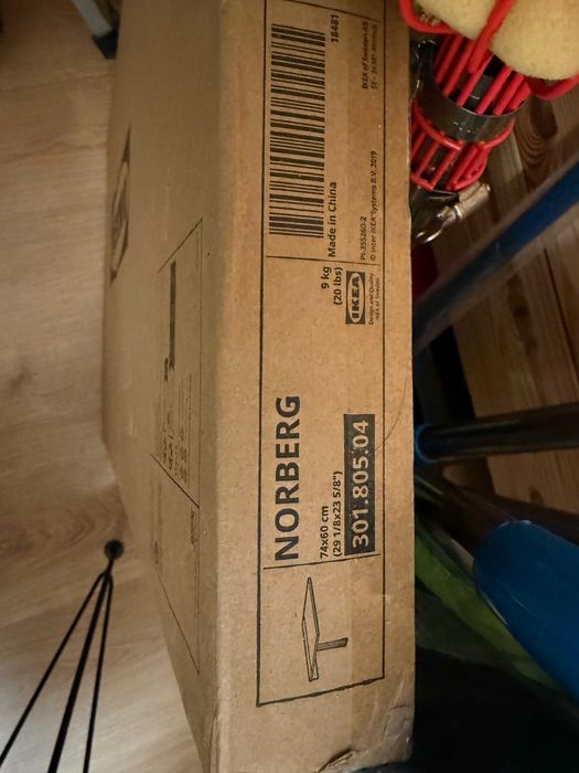 Mesa rebatível p/parede, branco NOVA na EMBALAGEM FECHADA