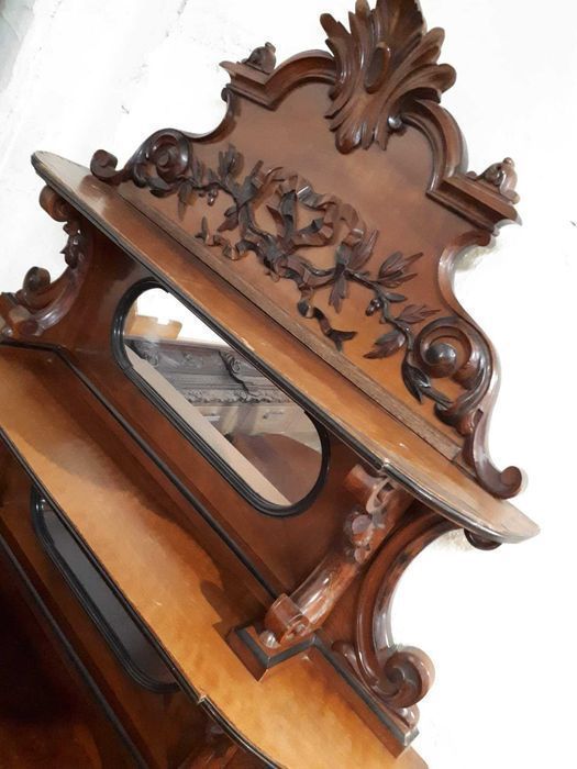 Komoda bieliźniarka biedermeier orzechowa drewniana antyk DOWÓZ