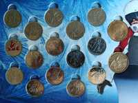 Kolekcja 17 monet Olimpiada Zimowa Vancouver 2010