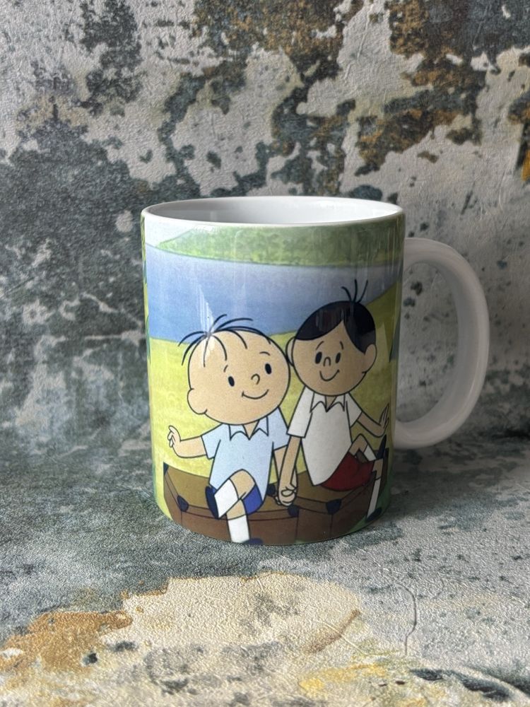 Kubek ceramiczny 330 ml – „Bolek i Lolek” - retro - PRL