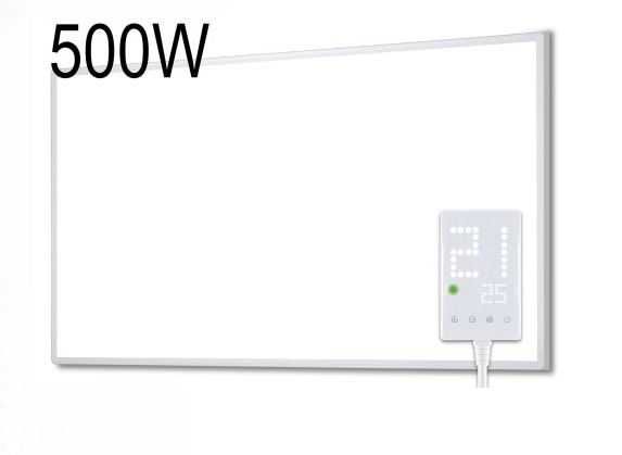 Grzejnik Elektryczny na podczerwień, panel grzewczy, promiennik 500 W
