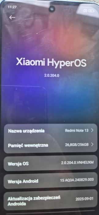 Xiaomi Redmi Note 13. 12/256 GB