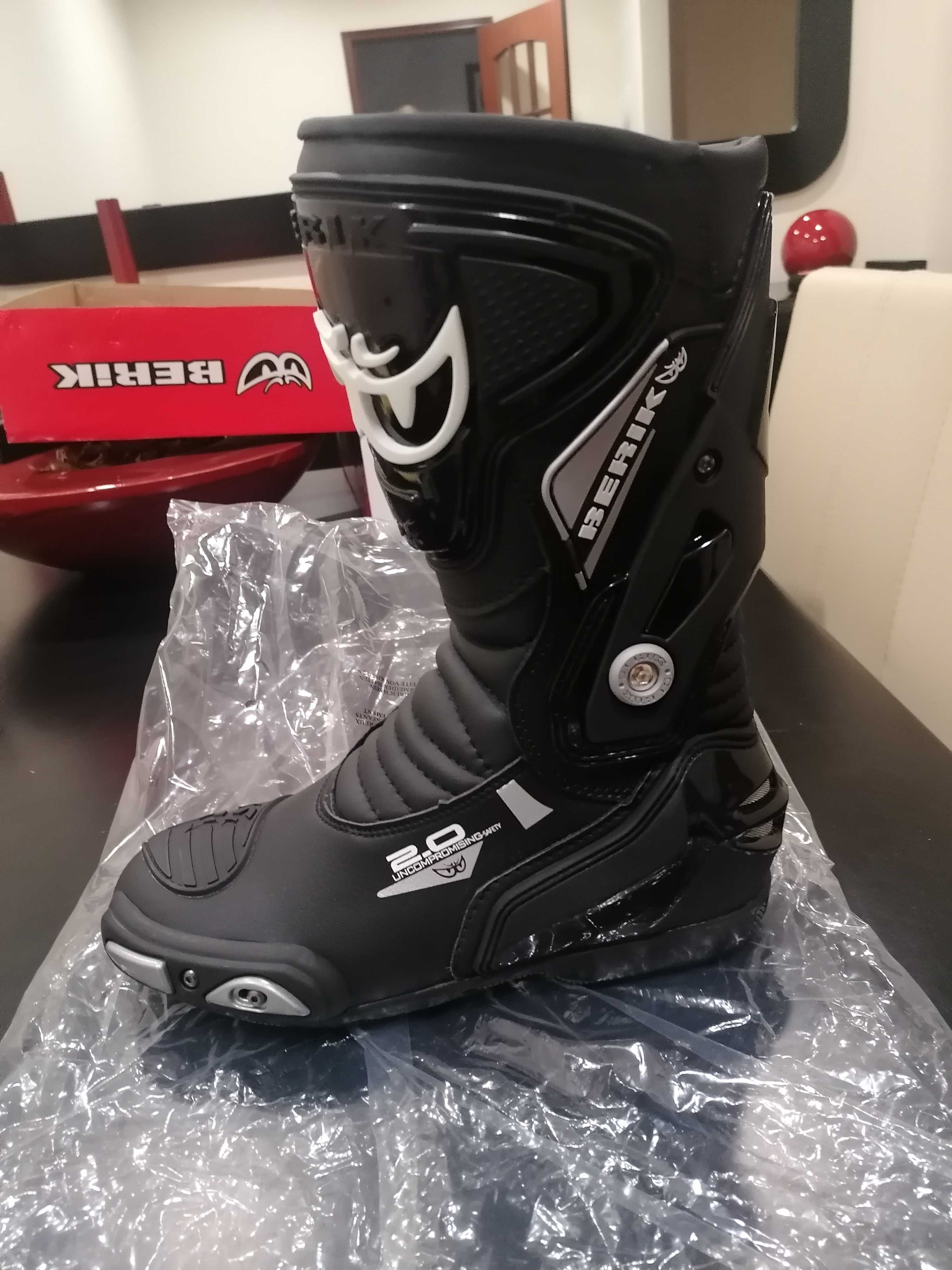 Botas  Motard BERIK Nº42, Novas Com Etiqueta