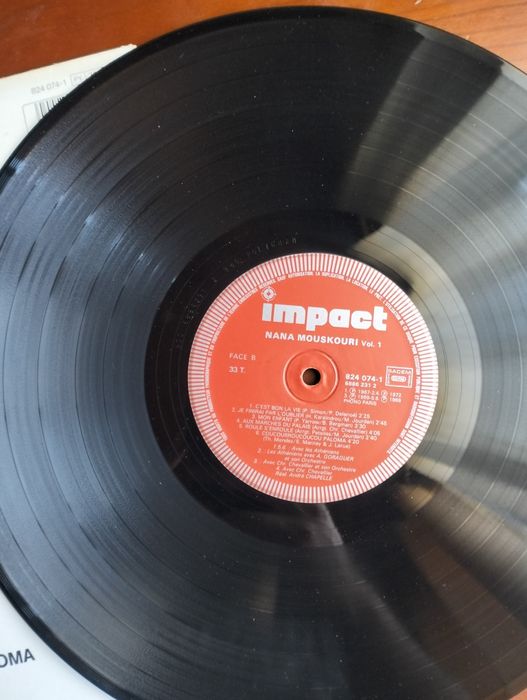 Disco de vinil LP Nana Mouskouri - Programme Plus Vol. 1