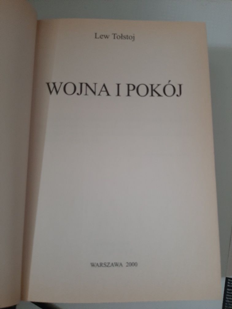 Wojna i pokój. L.Tołstoj