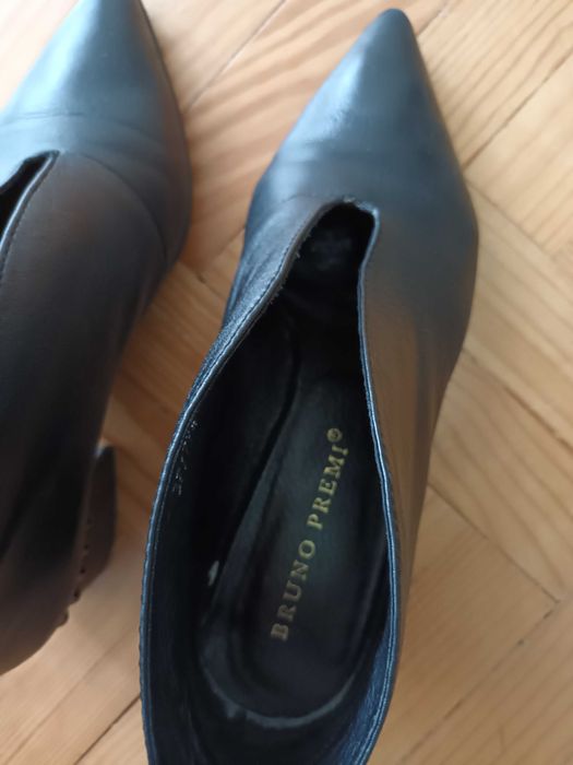 Sapatos senhora em pele