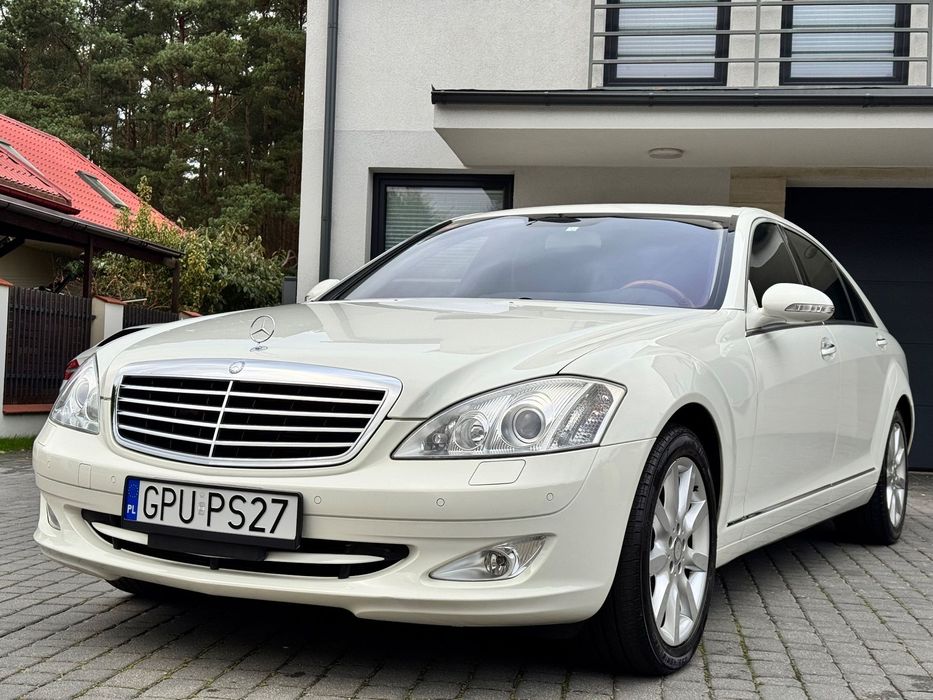 Mercedes-Benz Klasa S Import Japonia,Bezwypadkowy,Zarejstrowany w kraju po opłatach