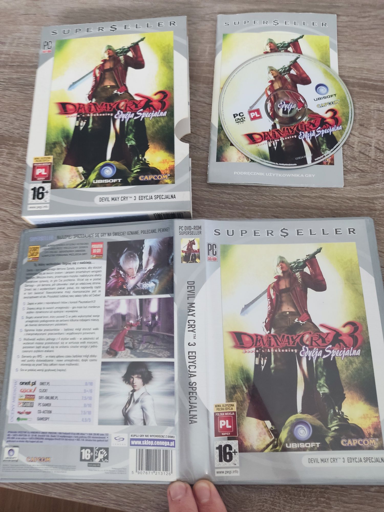 Zestaw Devil May Cry 3 SE + Devil May Cry 4 Premier Edition – PC PL