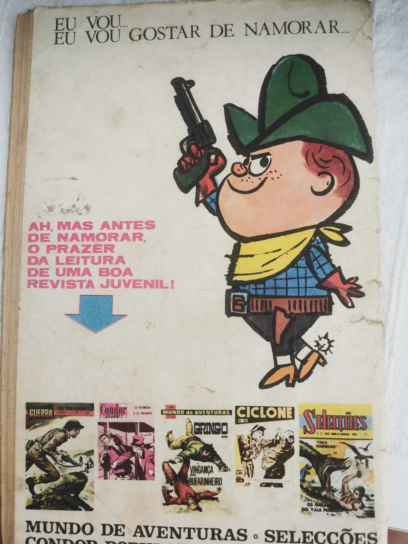 Revista Mundo de Aventuras - Red Devil em o Templo do Sol