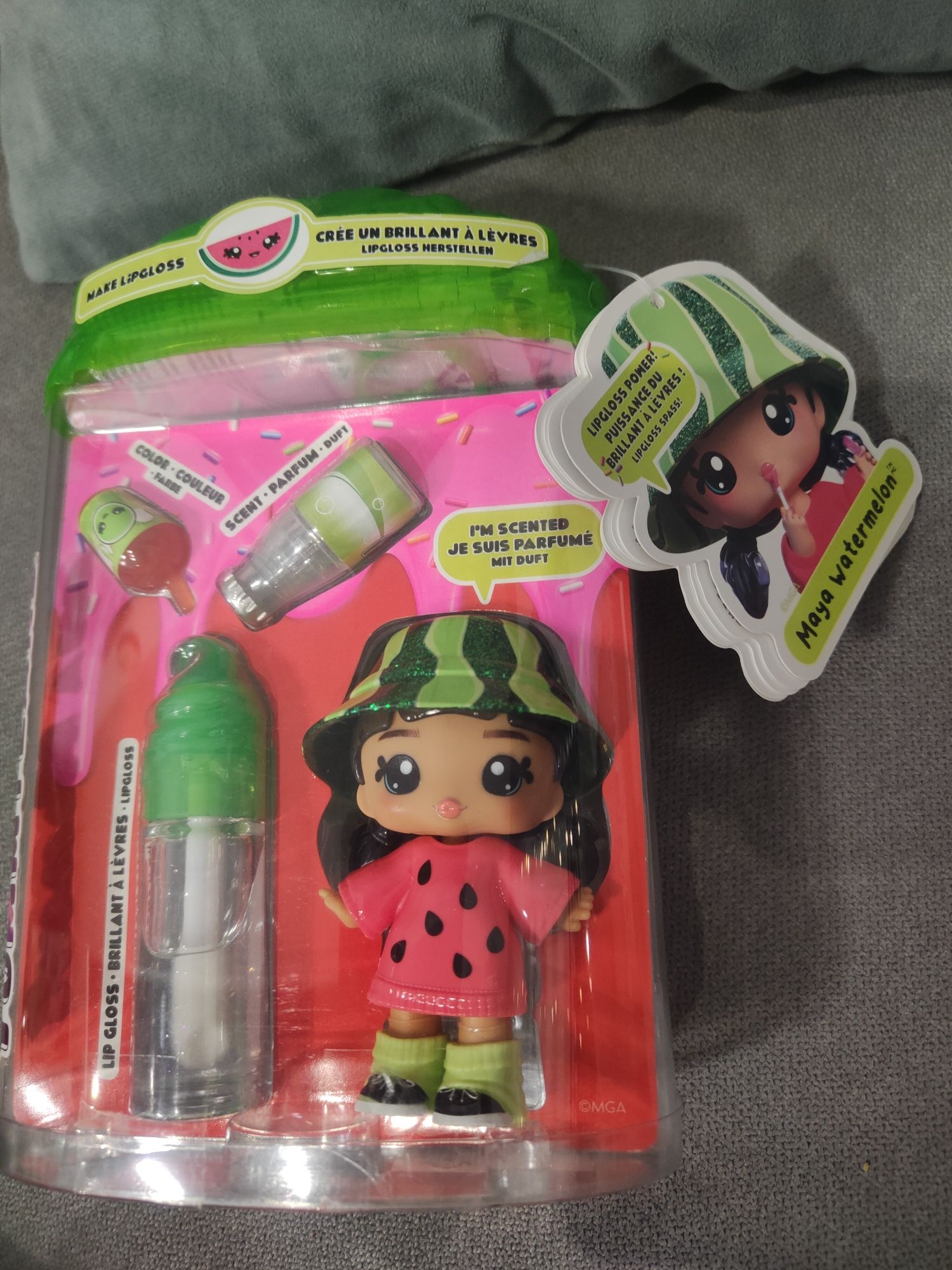 Lalka laleczki Yummiland lipgloss produkcja błyszczyków błyszczyk