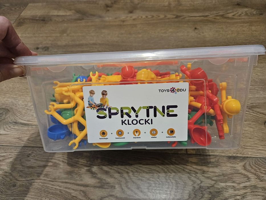Sprytne Klocki Ludziki Konstrukcyjne 120 Elementów
