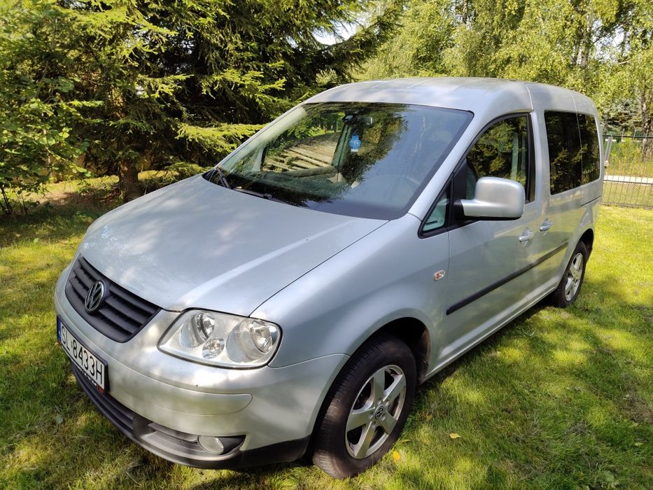 Volkswagen caddy 3 -doinwestowany- wersja 7 osobowa