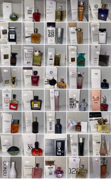 Perfumy różne rodzaje