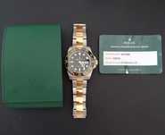 Rolex GMT-MASTER II ouro/aço