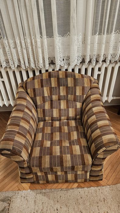 Zestaw wypoczynkowy sofa 2 i 3 -osobowa + fotel