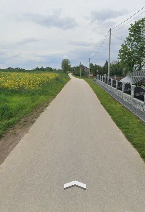 Działka rolno budowlana 82 Ar  Biskupice Proszowice widokowa duża