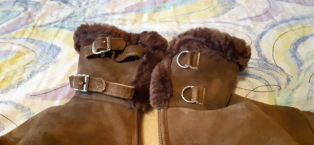 Kurtka pilotka - kożuch