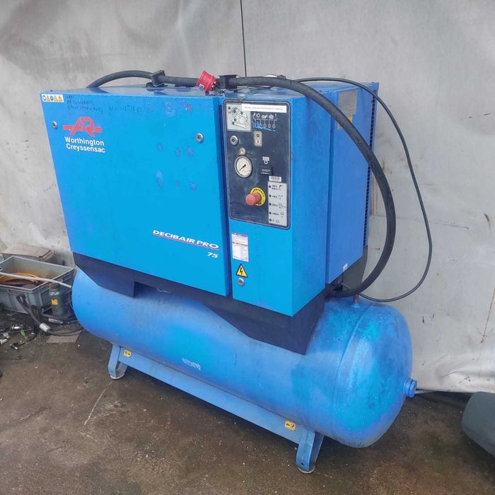 Kompresor Air Worthington sprężarka 500 litrów zbiornik, 870 na minute