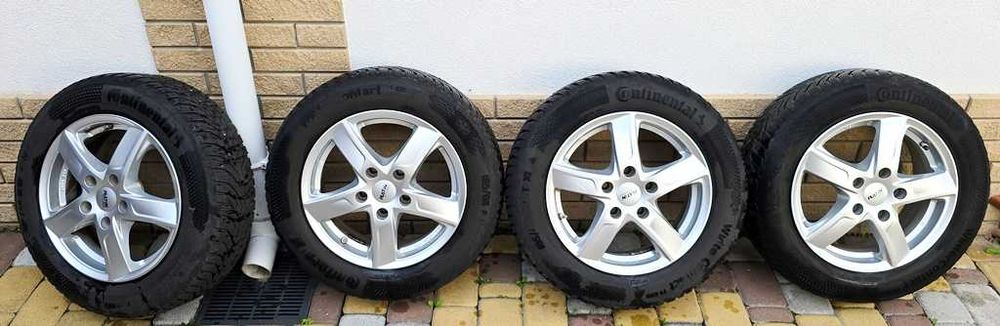 Шини з дисками 185/65R15 Continental WinterContact TS 870 диски Platin