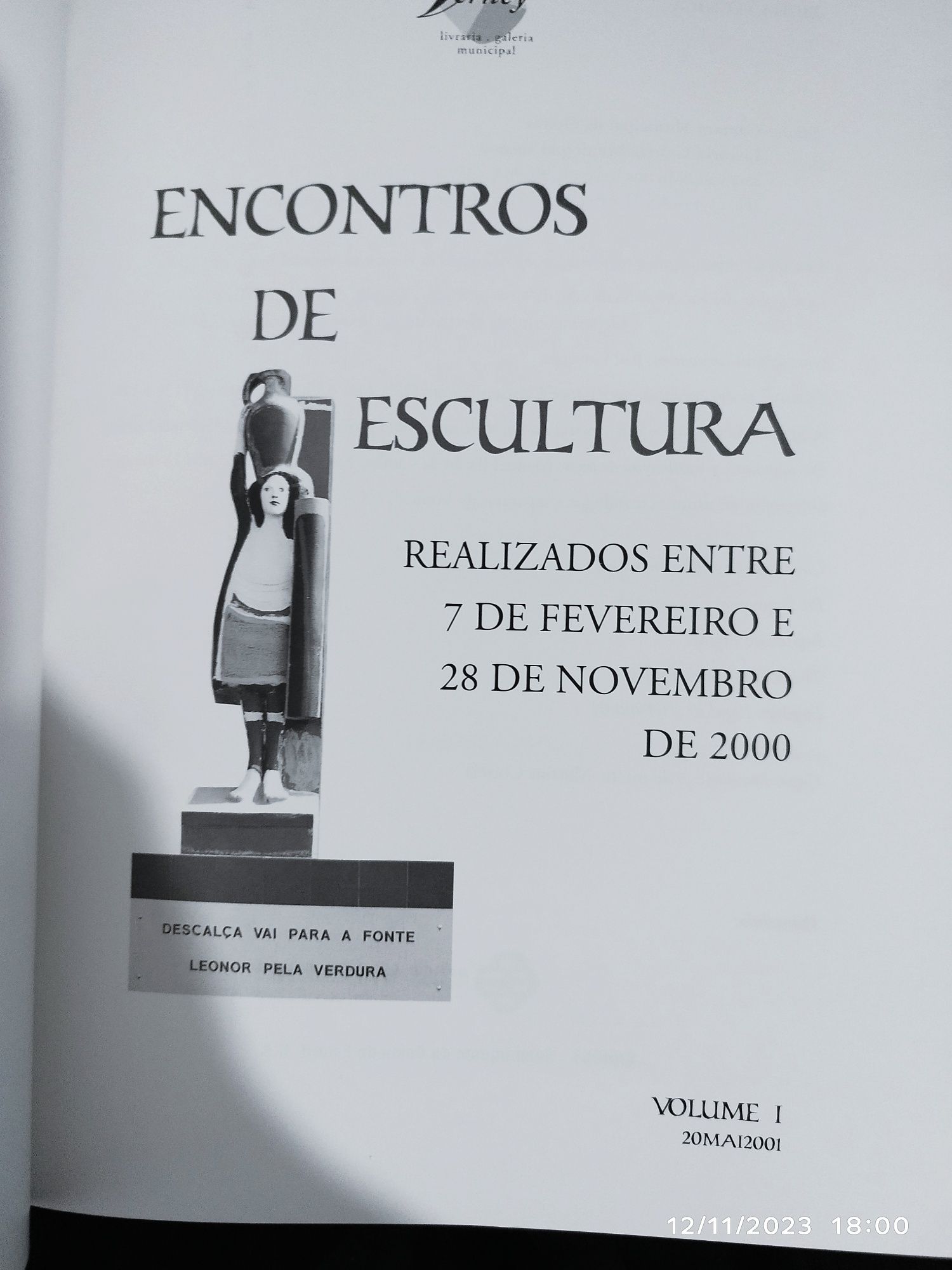 Encontros com a Escultura - Baixa de preço
