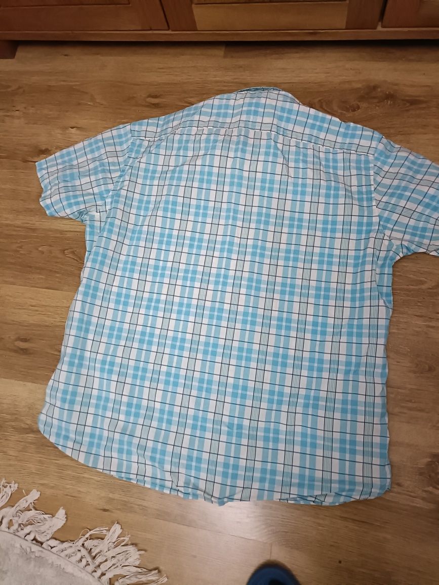 Koszula Tommy Hilfiger XXL krótkim rękawem 2xl xl koszulka elegancka