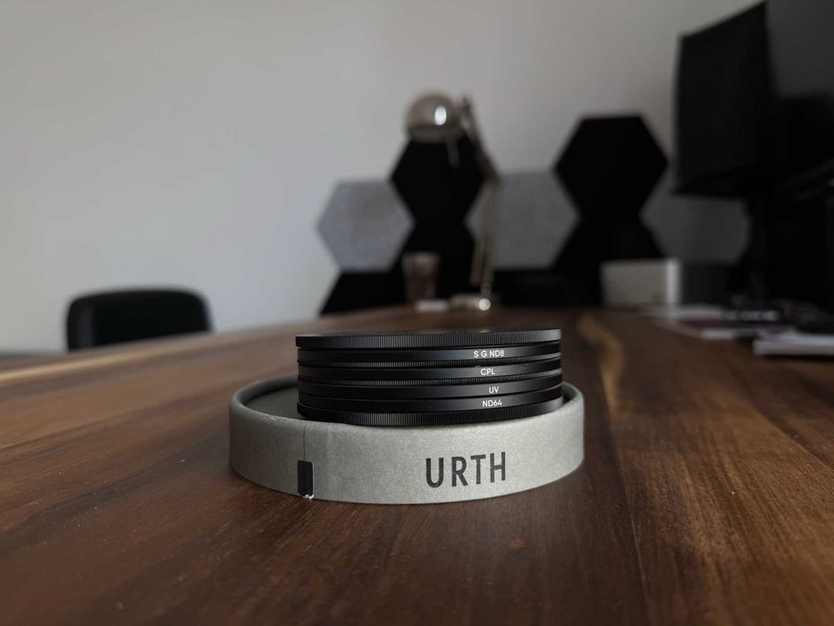 Conjuntos de Filtros Urth (49mm, 67mm, 82mm) para fotografia