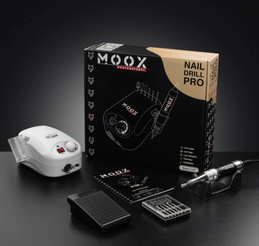MOOX Frez Urządzenie do manicure I pedicure Nowe profesjonalne