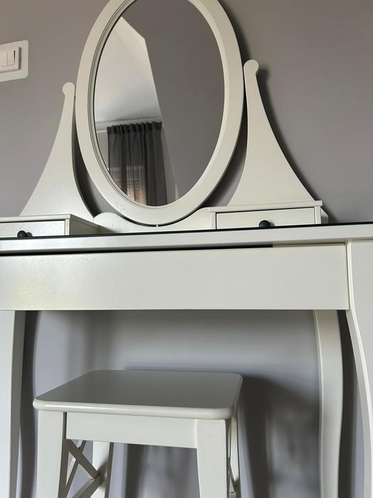 Toaletka Hemnes Ikea Biała 100x50