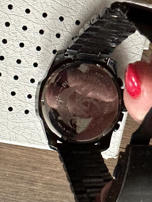 Diesel czarny męski zegarek super stan