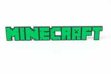 Napis Logo "MINECRAFT" – Druk 3D  prezent dekoracja