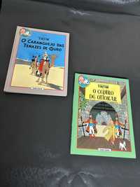 Livros “As aventuras de Tintin”