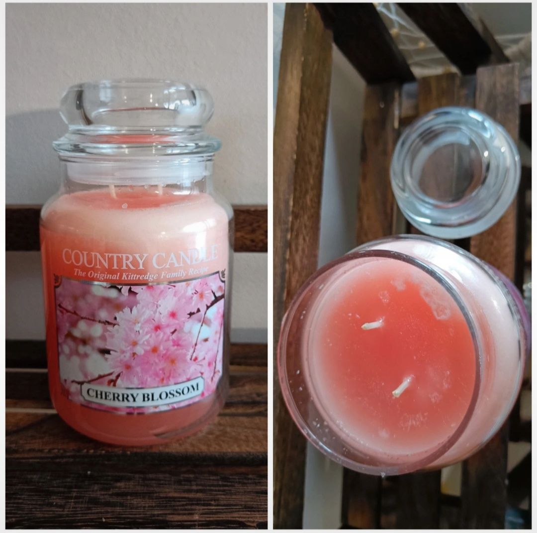 Country Candle Cherry Blossom nowa świeca zapachowa