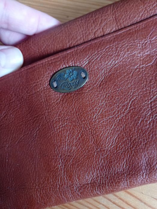 Skórzany portfel, Roxy, jak nowy
