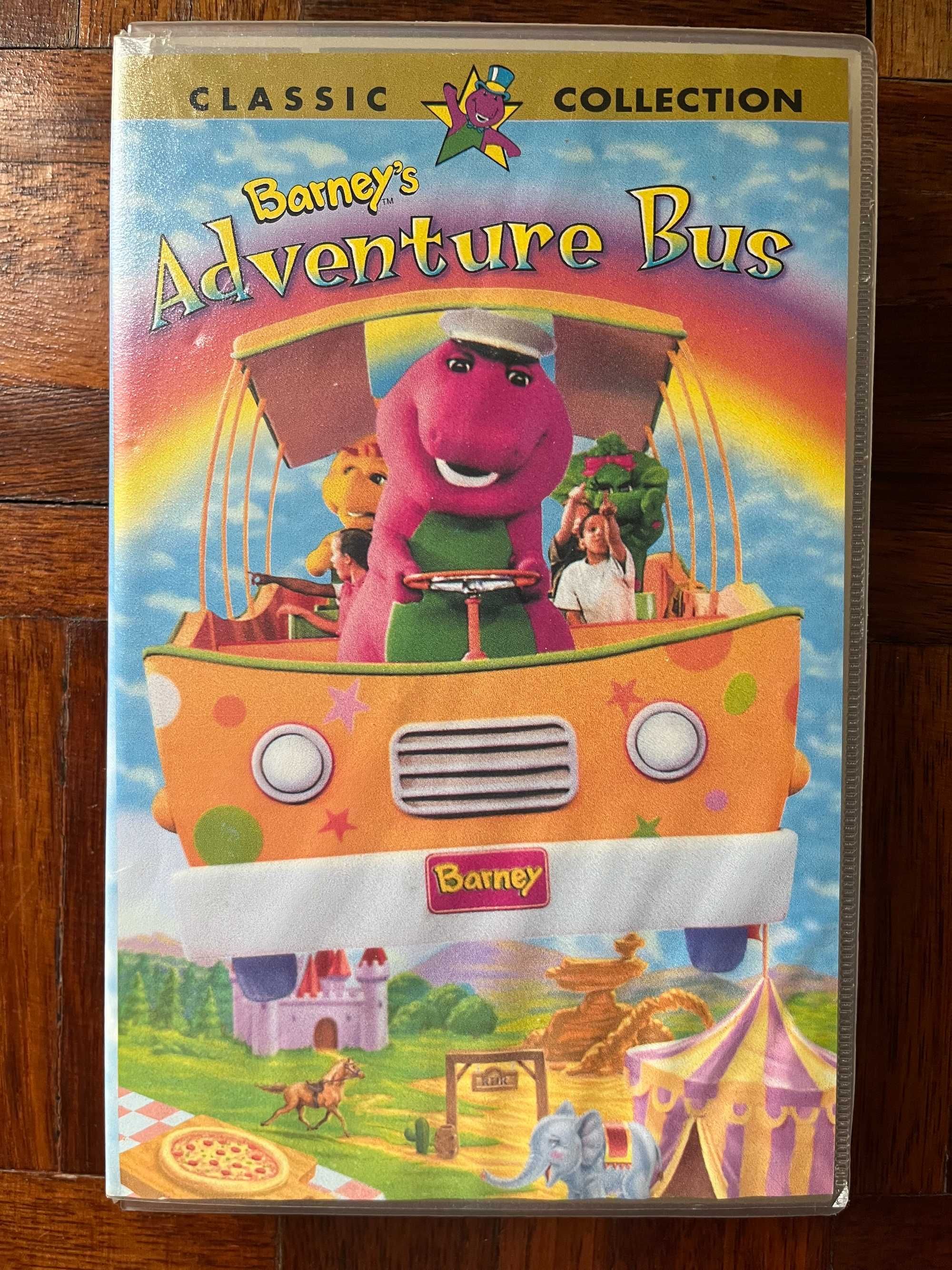 VHS Barney's adventure bus (1997, Feldman)