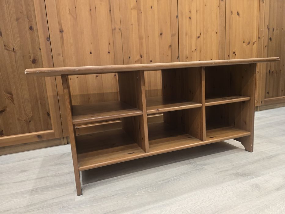 Stolik kawowy, drewniany Ikea, seria LEKSVIK